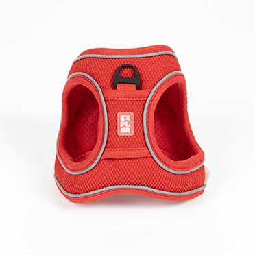 Ultimate fit perro pequeño arnés Rojo - Detail 2