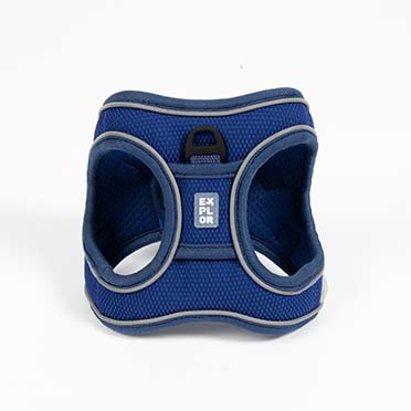 Ultimate fit kleine hond harnas Blauw - Detail 2
