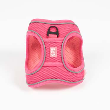 Ultimate fit perro pequeño arnés Rosa - Detail 2