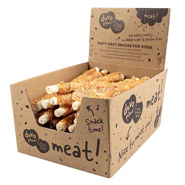 meat! bâtonnets de peau de bœuf & poulet - Verpakkingsbeeld