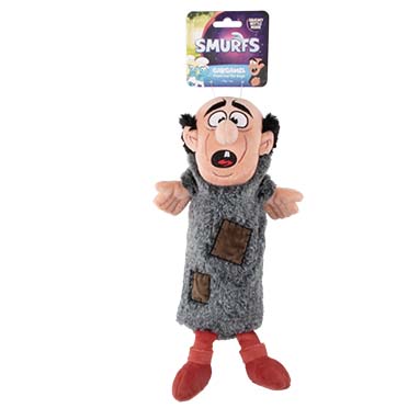 De Smurfen knuffelspeeltje Gargamel Grijs - Verpakkingsbeeld
