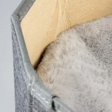 Kattenhuis Greta Grijs - Detail 1