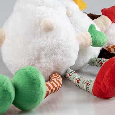 Xmas peluche lutin long Couleurs mélangées - Detail 3