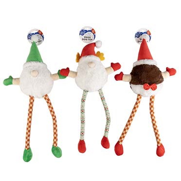 Xmas peluche lutin long Couleurs mélangées - Facing