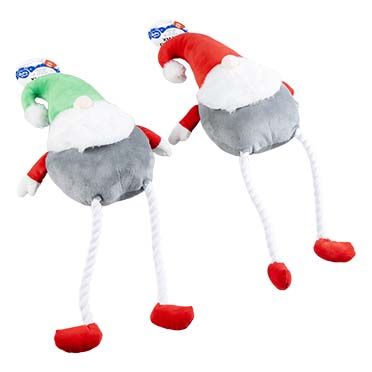 Xmas pluche kabouter met touw Gemengde kleuren - Verpakkingsbeeld
