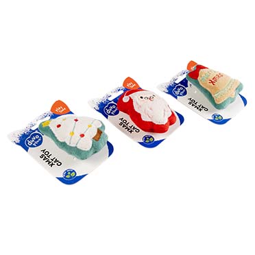 Xmas pluche kerst mix Gemengde kleuren - Verpakkingsbeeld