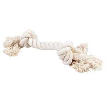 ECO Cotton touw met 2 knopen Wit - <Product shot>