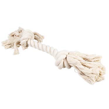 ECO Cotton touw met 2 knopen Wit - <Product shot>