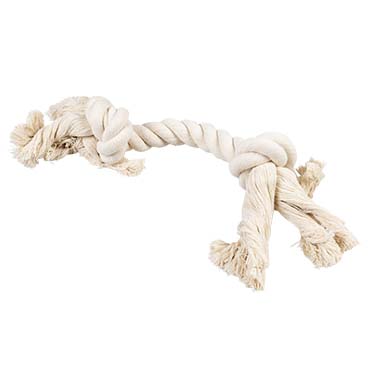ECO Cotton touw met 2 knopen Wit - <Product shot>