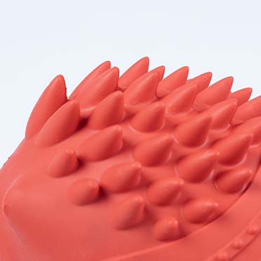 Kauwspeeltje Griplay stekelvarken Rood - Detail 1