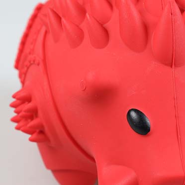 Kauwspeeltje Griplay stekelvarken Rood - Detail 3