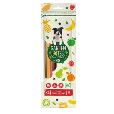 Garden Bites Fruity dental groovies - Verpakkingsbeeld