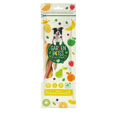 Garden Bites Fruity dental twizzlers - Verpakkingsbeeld