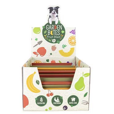 Garden Bites Fruity dental groovies - Facing