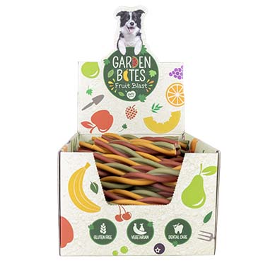 Garden Bites Fruity dental twizzlers - Facing
