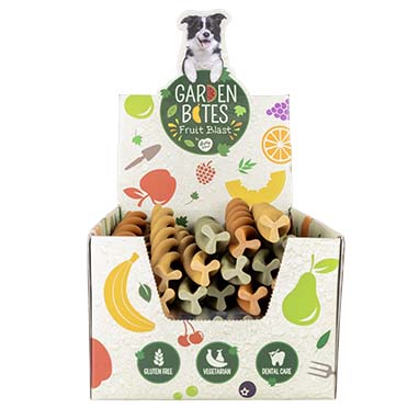 Garden Bites Fruity dental swirls Gemengde kleuren - Facing