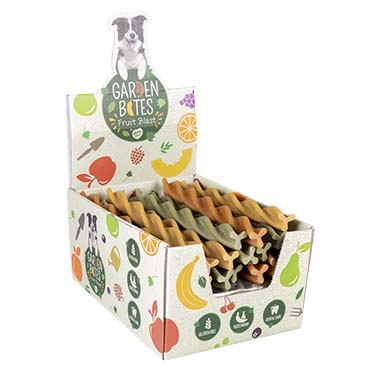 Garden Bites Fruity dental swirls Gemengde kleuren - Verpakkingsbeeld