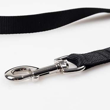 Leine Duo Classic Schwarz - Detail 1