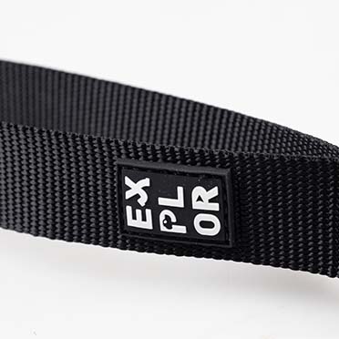 Leine kurz Classic Schwarz - Detail 1