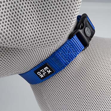 Collar Fashion Azul - Detail 1