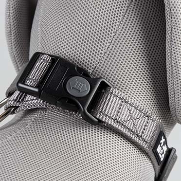 Halsband Safety Grijs - Detail 1
