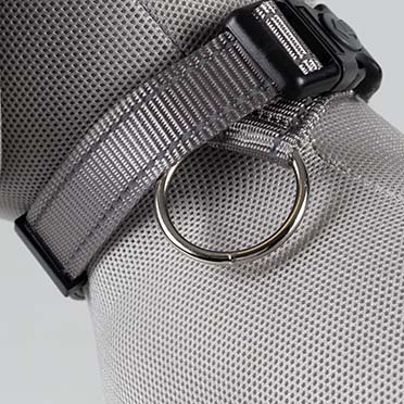 Halsband Safety Grijs - Detail 2