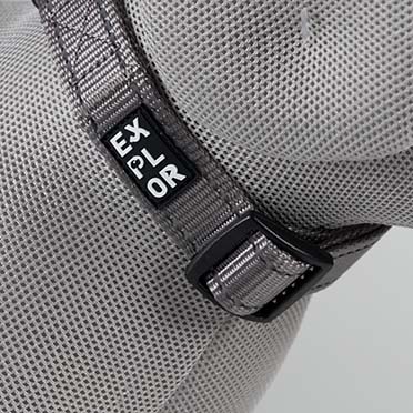 Halsband Safety Grijs - Detail 3