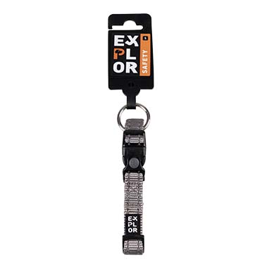 Halsband Safety Grijs - Verpakkingsbeeld