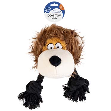 Peluche Wildlife lion avec corde Brun - Verpakkingsbeeld