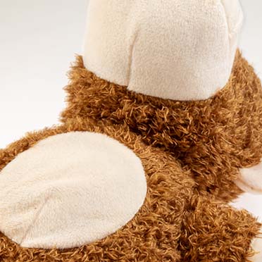 Pluche Wildlife aap crackle Bruin - Detail 3