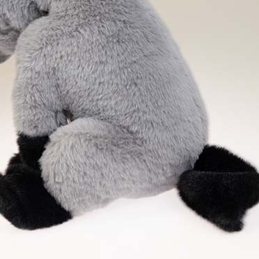 Pluche Wildlife coyote large Grijs - Detail 3