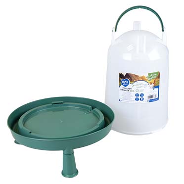 Drinker screw with handle & feet ECO Transparent/green - Detail 3