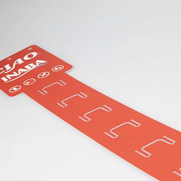 INABA CIAO Clip-Strip Red - Detail 1