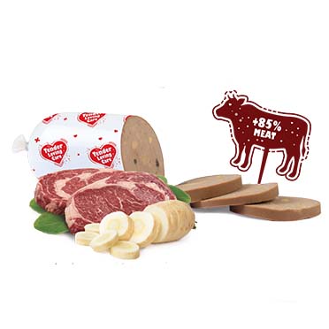 Worst voor honden met rund & pastinaak - Foodshot