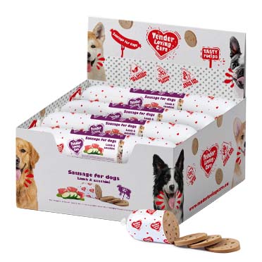 Worst voor honden met lam & courgette - <Product shot>