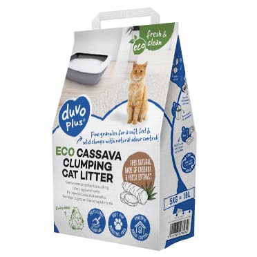 ECO cassave klontvormende kattenbakvulling - Verpakkingsbeeld