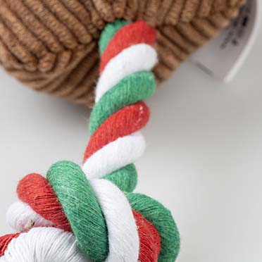 Xmas pluche kerstvrienden met touw Gemengde kleuren - Detail 2