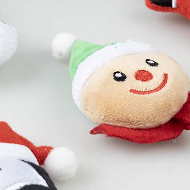 Xmas pluche winter wonder mix Gemengde kleuren - Detail 1
