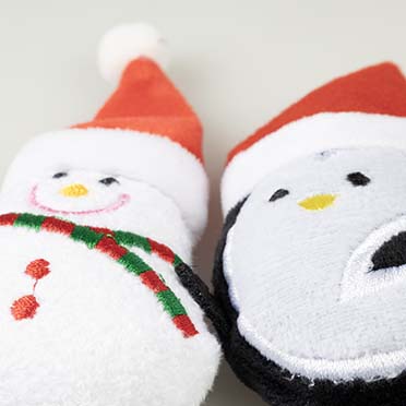 Xmas pluche winter wonder mix Gemengde kleuren - Detail 3