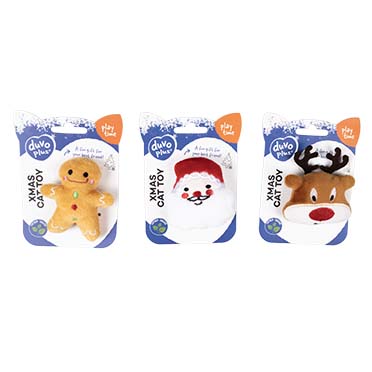 Xmas peluche mix héros de Noël Couleurs mélangées - Facing