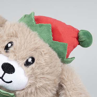 Xmas peluche perro elfo Multicolor - Detail 2