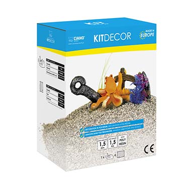 Dekoration-Kit My Crab/Shark Mehrfarbig - Verpakkingsbeeld
