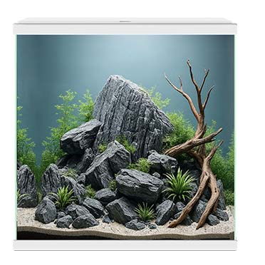 Aquarium Aqua 30 Wit - Facing