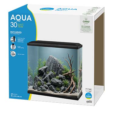 Aquarium Aqua 30 Wit - Verpakkingsbeeld