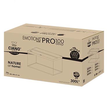 Aquarium emotions nature pro 100 Deep Zwart - Verpakkingsbeeld