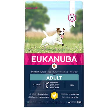 Euk dog active adult small breed  3kg