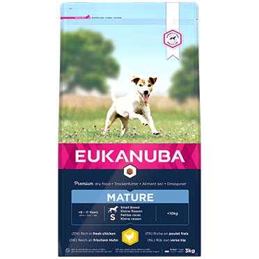 Euk dog thriving mature small breed - Product shot