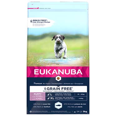 Euk grainfree ocean fish puppy large breed - <Product shot>