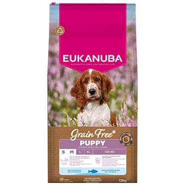 Euk Grainfree Ocean Fish Puppy S/M breed - <Product shot>