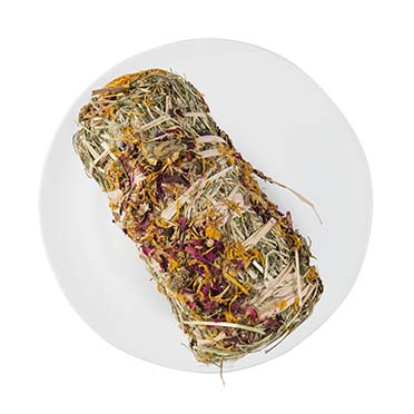 Puur pauze hay roll hibiscus & mint - Foodshot